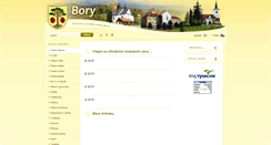 Desktop Screenshot of bory.cz